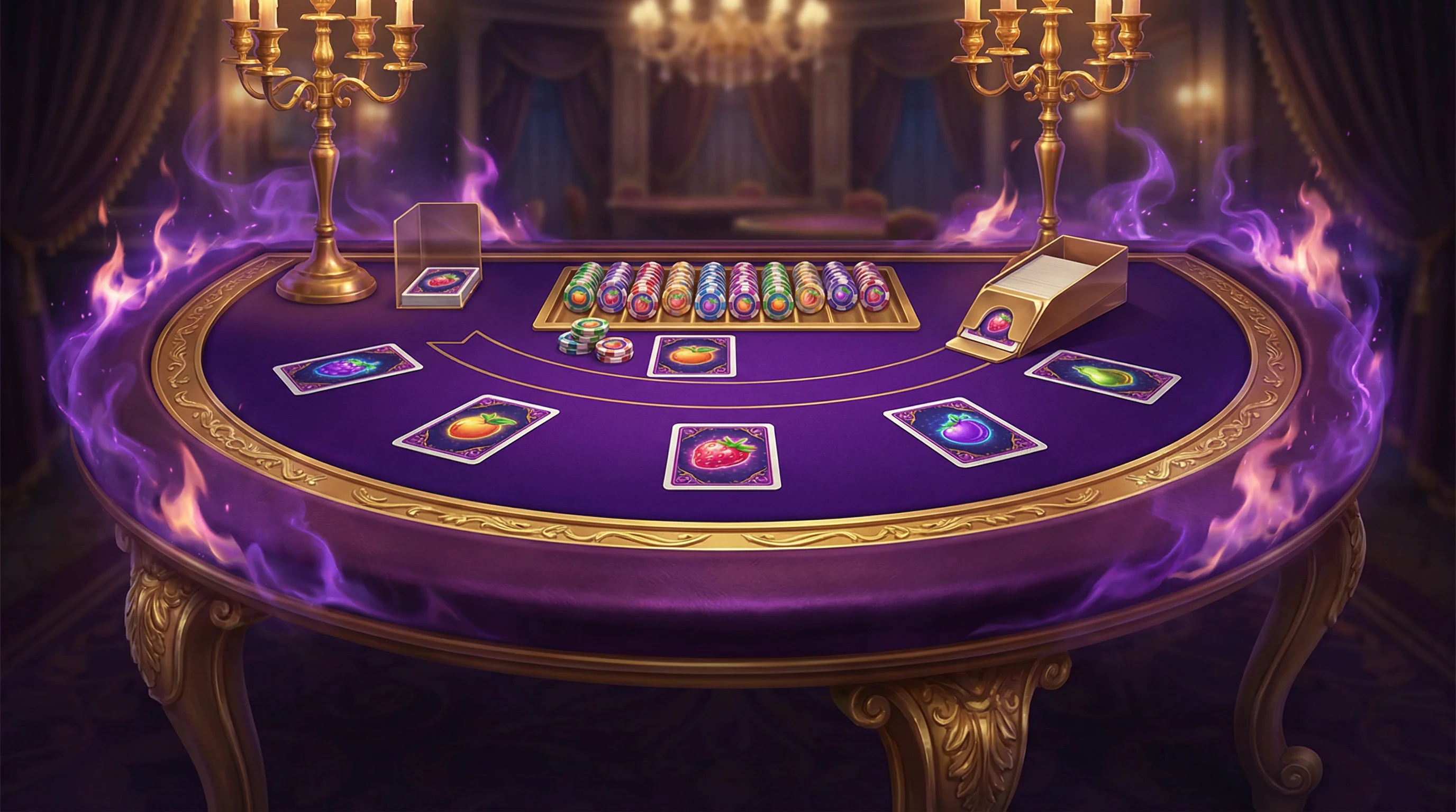 Blackjack 21 com Tema Místico - zzwin