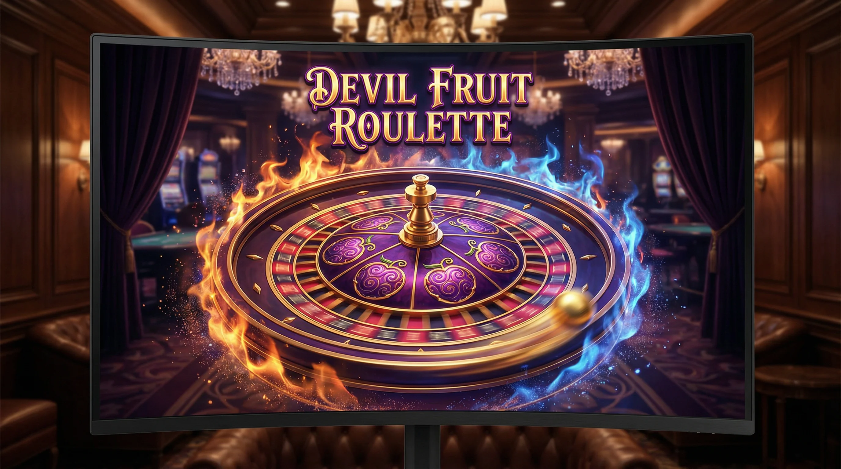 Roleta com Chamas Diabólicas - zzwin